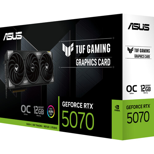 ASUS TUF OC RTX 5070 graphics card