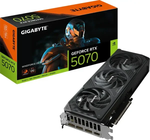 Gigabyte Windforce SFF OC RTX 5070 graphics card
