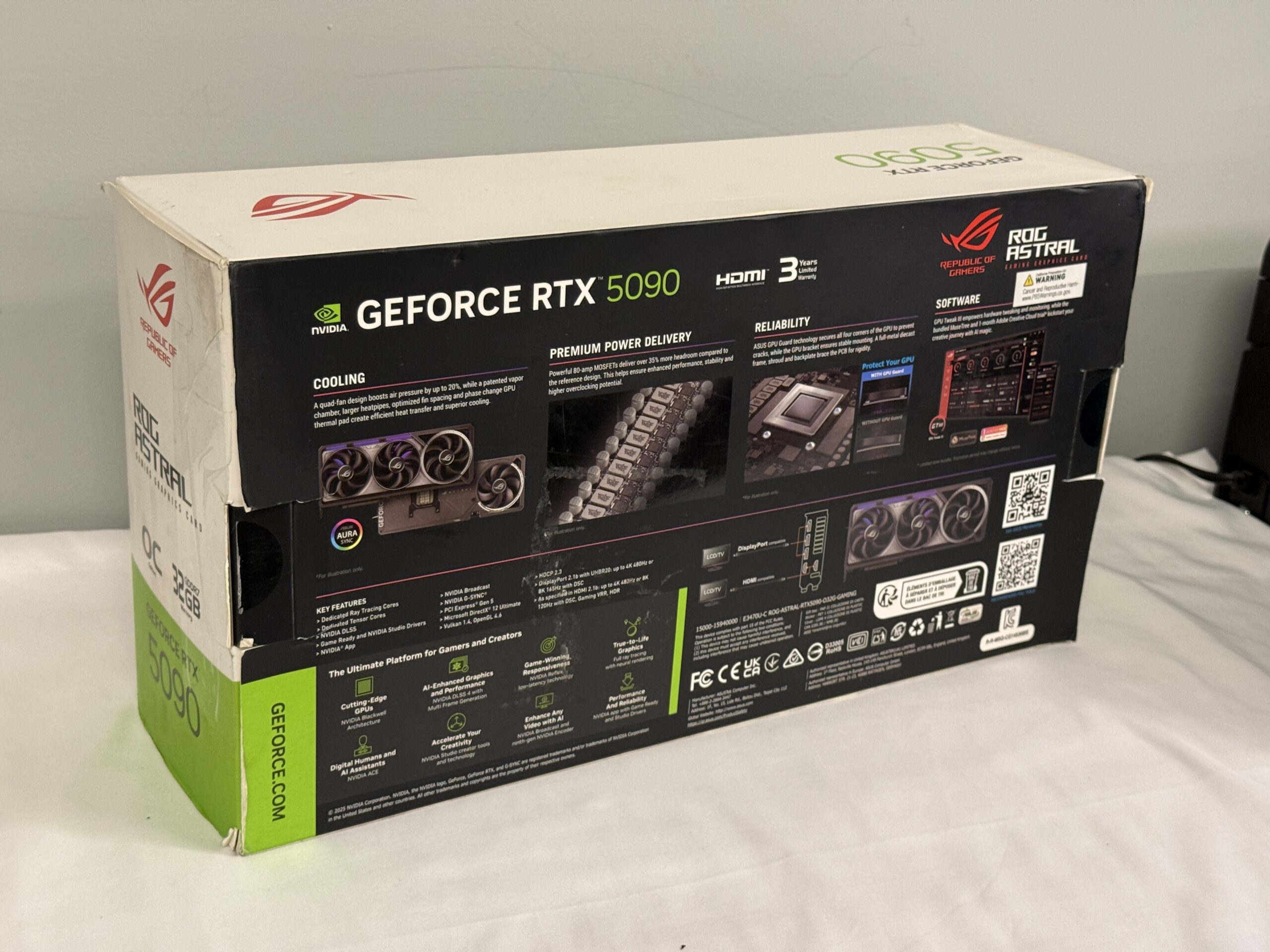 ASUS ROG Astral RTX 5090 graphics card (missing ROPS) - Image 6
