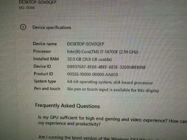250+ FPS High-end Gaming PC - Image 4